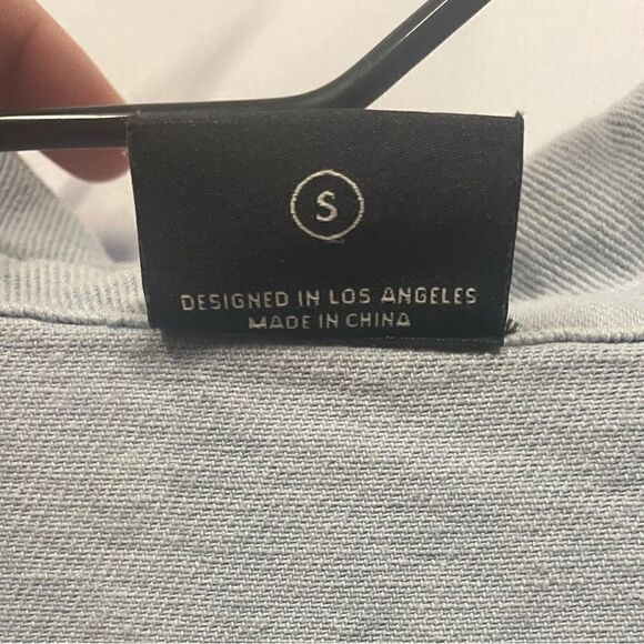 Denim Shorts Romper Jumpsuit - Picture 5 of 6